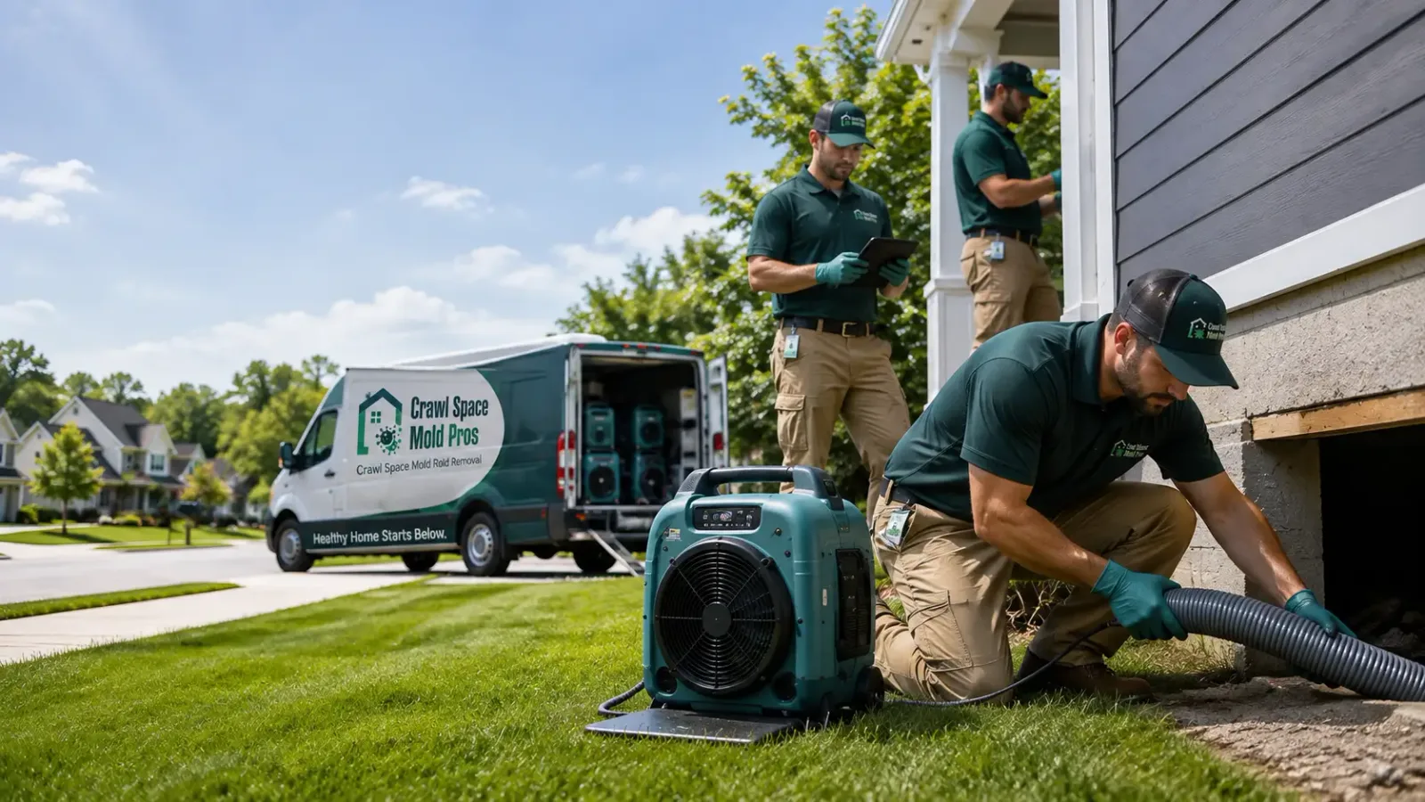 Crawl Space Mold Removal in Saratoga, TX